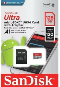 SanDisk Ultra MicroSDHC 128GB