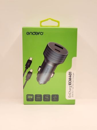 Endefo 38W PD | QC 3.0 Car Charger