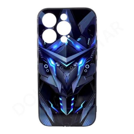 iPhone 14 Pro Mech Pattern LED Case