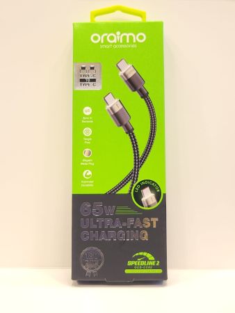 Oraimo Type C to C 65 W Ultra Fast Charging